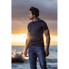 Vue Polo Dekrom de couleur blanc| Krokrodeal