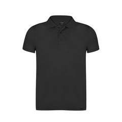 Vue Polo Dekrom de couleur noir| Krokrodeal
