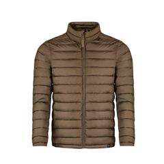 Vue Veste Mitens de couleur marron| Krokrodeal