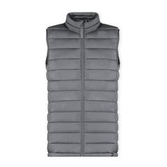 Vue Gilet Rostol de couleur gris| Krokrodeal