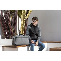 Vue Veste Kimpal de couleur bleu| Krokrodeal