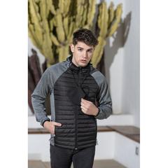 Vue Veste Kimpal de couleur bleu| Krokrodeal