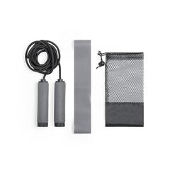 Vue Set Fitness Zhiax de couleur gris| Krokrodeal