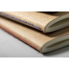 Vue Cahier Esteka de couleur bleu| Krokrodeal