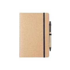 Vue Cahier Esteka de couleur noir| Krokrodeal