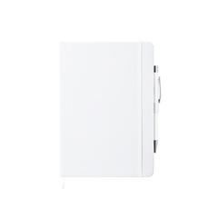 Vue Bloc Notes Robin de couleur blanc| Krokrodeal