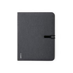 Vue Porte-Documents Sorgax de couleur noir| Krokrodeal