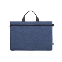 Vue Porte-Documents Divaz de couleur bleu| Krokrodeal