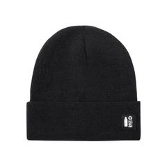 Vue Bonnet Hetul de couleur noir| Krokrodeal