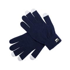 Vue Gant Tactile Despil de couleur bleu| Krokrodeal
