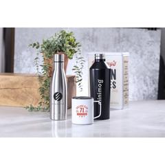 Vue Bidon Thermique Kungel de couleur gris| Krokrodeal