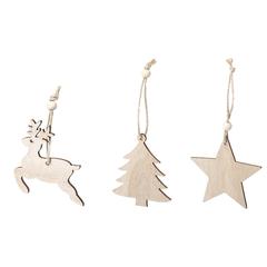 Vue générale Set Ornement Noël Tilmex | Krokrodeal