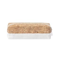 Vue Trousse Reiton de couleur beige| Krokrodeal