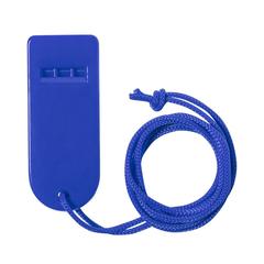 Vue Sifflet Forlong de couleur bleu| Krokrodeal