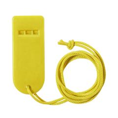 Vue Sifflet Forlong de couleur jaune| Krokrodeal