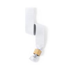 Vue Bracelet Broch de couleur blanc| Krokrodeal