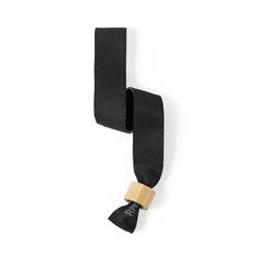 Vue Bracelet Broch de couleur noir| Krokrodeal