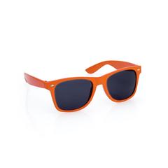 Vue Lunettes de Soleil Xaloc de couleur orange| Krokrodeal