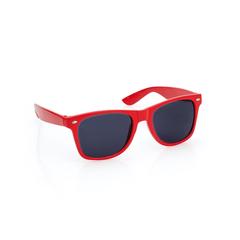Vue Lunettes de Soleil Xaloc de couleur rouge| Krokrodeal