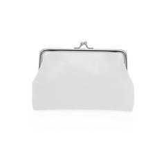Vue Porte Monnaie Becky de couleur blanc| Krokrodeal