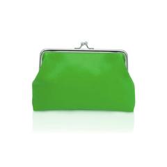 Vue Porte Monnaie Becky de couleur vert| Krokrodeal