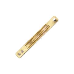Vue Bracelet Many de couleur jaune| Krokrodeal