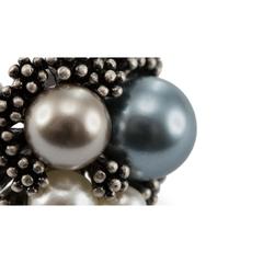 Vue générale Bague Ajustable Pleus | Krokrodeal