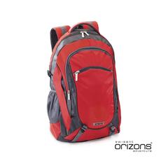 Vue Sac à Dos Virtux de couleur rouge| Krokrodeal
