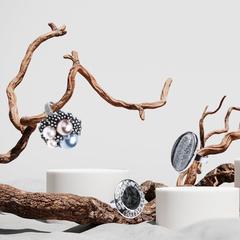 Vue générale Bague Ajustable Helant | Krokrodeal