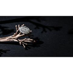 Vue générale Bague Ajustable Hansok | Krokrodeal
