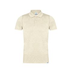 Vue Polo Adulte Troky de couleur beige| Krokrodeal