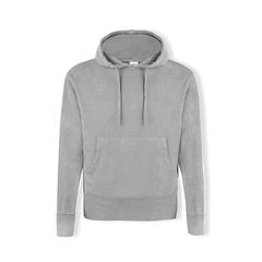 Vue Sweat-Shirt Adulte Grea de couleur gris| Krokrodeal
