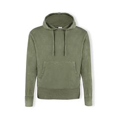 Vue Sweat-Shirt Adulte Grea de couleur vert| Krokrodeal
