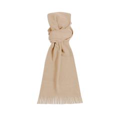 Vue Écharpe Polar de couleur beige| Krokrodeal