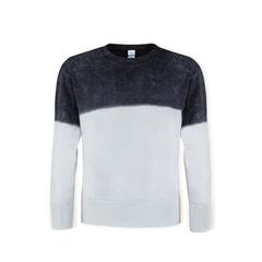 Vue Sweat-Shirt Adulte Truyi de couleur noir| Krokrodeal