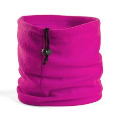 Vue Tour de Cou et Bonnet Articos de couleur rose| Krokrodeal