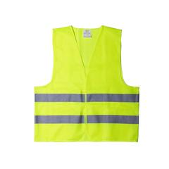 Vue Gilet Réfléchissant Kross de couleur jaune| Krokrodeal