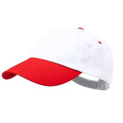 Vue Casquette Sport de couleur rouge| Krokrodeal