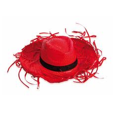 Vue Chapeau Filagarchado de couleur rouge| Krokrodeal