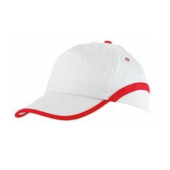 Vue Casquette Line de couleur rouge| Krokrodeal