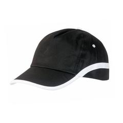 Vue Casquette Line de couleur noir| Krokrodeal