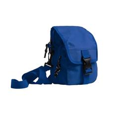 Vue Bandoulière Piluto de couleur bleu| Krokrodeal