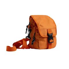Vue Bandoulière Piluto de couleur orange| Krokrodeal