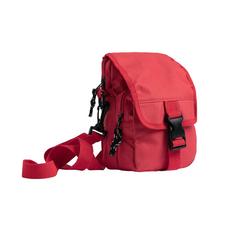 Vue Bandoulière Piluto de couleur rouge| Krokrodeal