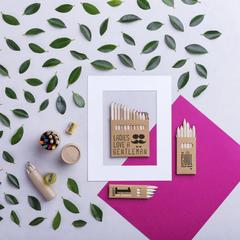 Vue générale Boîte Crayons Girls | Krokrodeal