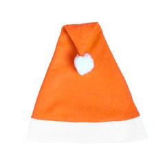 Vue Bonnet Papa Noël Papa Noel de couleur orange| Krokrodeal
