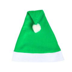 Vue Bonnet Papa Noël Papa Noel de couleur vert| Krokrodeal