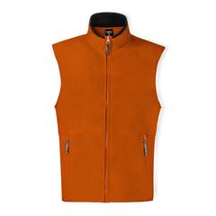 Vue Gilet Forest de couleur orange| Krokrodeal