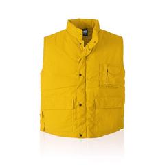 Vue Gilet Málaga de couleur jaune| Krokrodeal