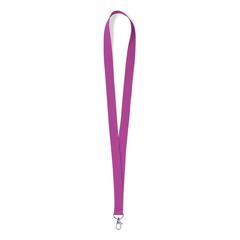 Vue Lanyard Neck de couleur rose| Krokrodeal